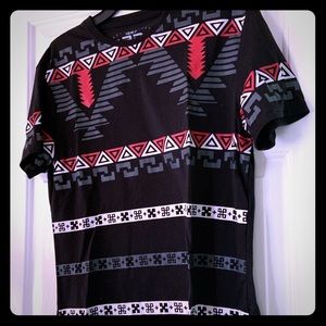Aztec Print Tee